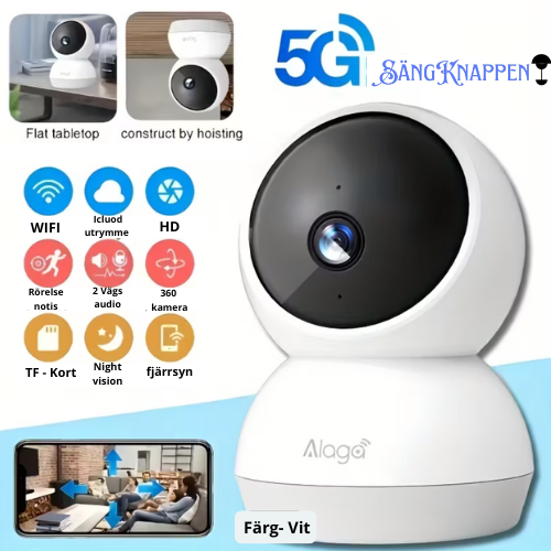 Alaga 360 Kamera - Övervakar ditt hem